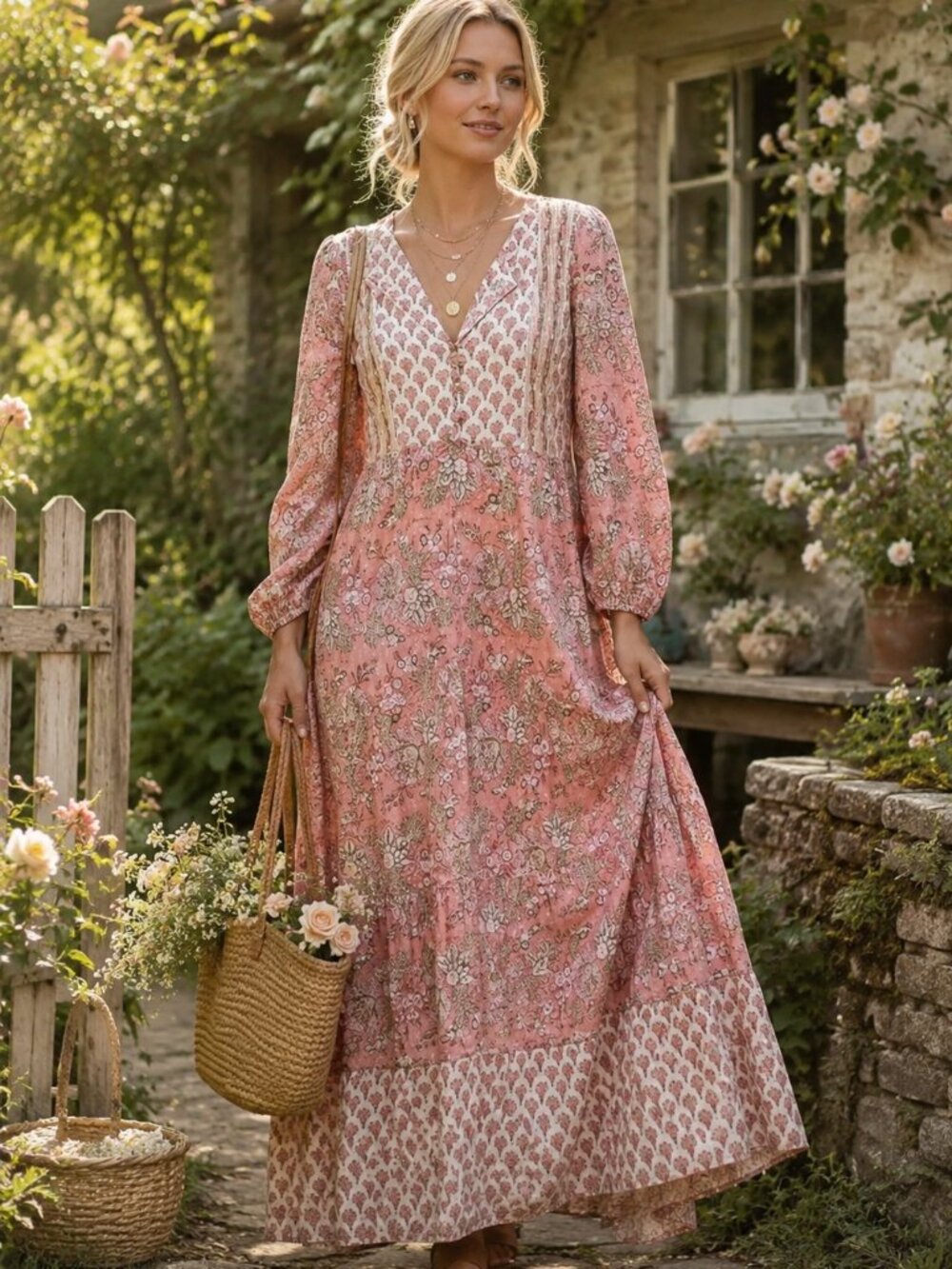 Jaded Gypsy Tassle Boho Prairie Dress NWT Sz S/M